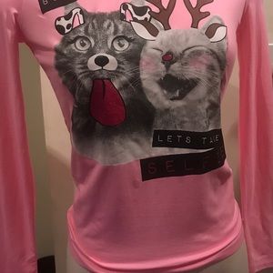 The Children’s Place: pink long sleeve tee shirt L